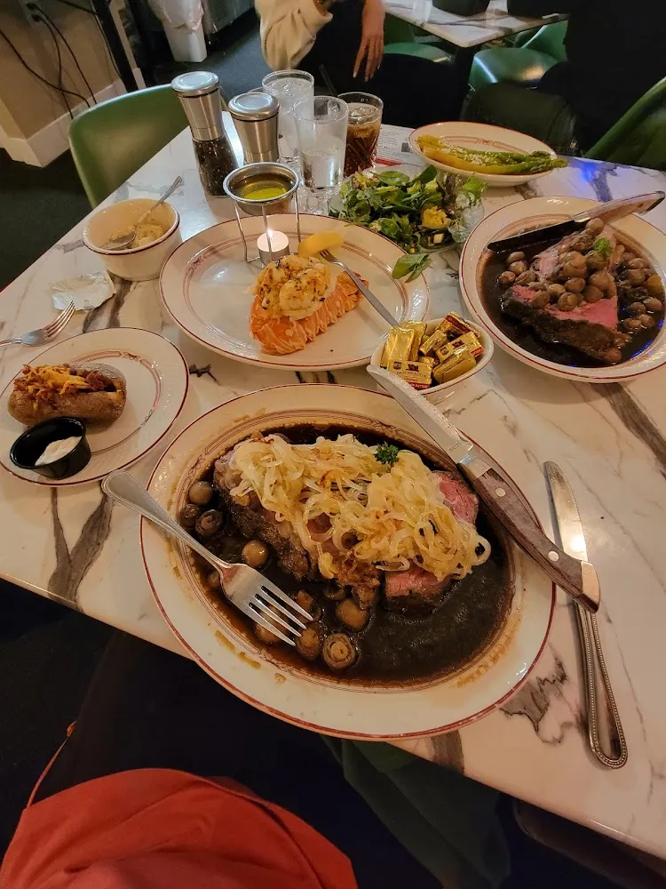 King Cut Prime Streak with Lobster Tail